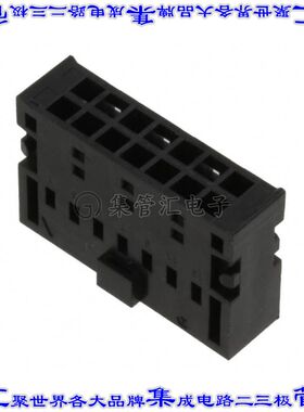 XG5N-141 矩形连接器外壳14POS插座2排2.54mm母形插口黑色自由悬