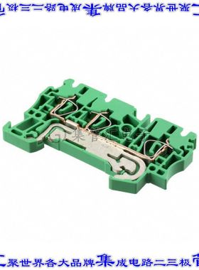 1608650000 端子块连接器3POS接地地面5.1mm绿色黄色12-30AWG