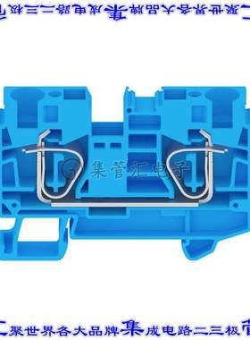 REB-A2E-BU 端子块连接器2POS馈通式10.2mm蓝色6-24AWG