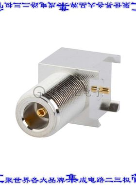 172234-11 同轴连接器N型插孔母形插口焊接50欧姆面板安装通孔直