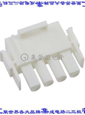 50841045 0050841045矩形连接器外壳4POS插头天然色自由悬挂