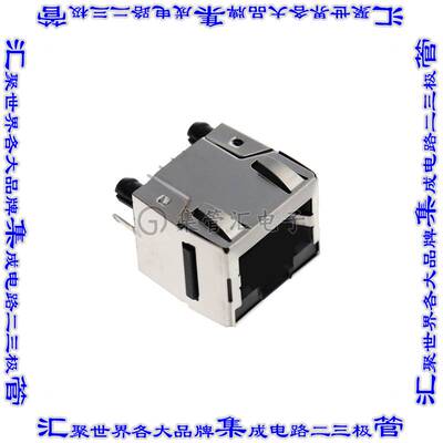 RJHSE3P80 接插件连接器CONN MOD JACK 8P8C VERT SHLD