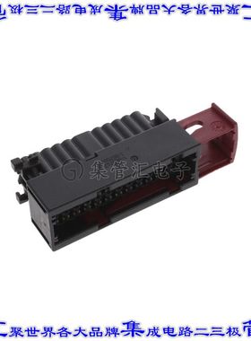 967558-1 矩形连接器外壳24POS插座2排5mm母形插口黑色自由悬挂