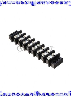 CPGI-1546310-8 端子块连接器8电路隔板接线座2排14.3mm螺钉