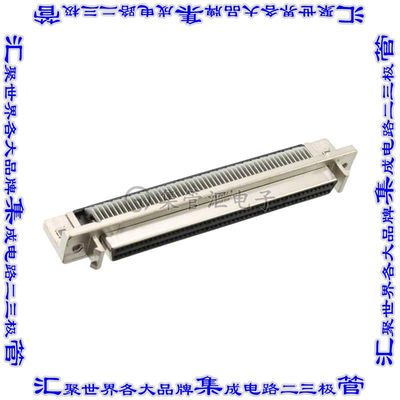 5787082-9 连接器100POS插座母插口2排D-TYPE型板边缘