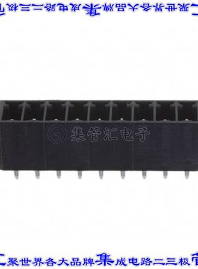 395011009 0395011009端子块连接器9POS接头公引脚带罩3.5mm黑色