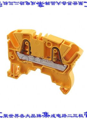 1SNK706060R0000 端子块连接器2POS馈通式6.0mm黄色10-26AWG