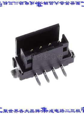 2-292174-4 针座连接器4POS接头2mm公形插针表贴SMD锡