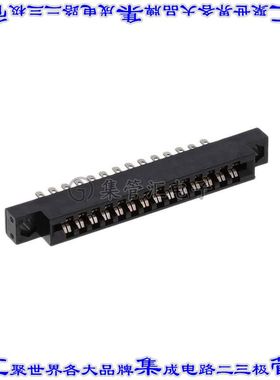 356-014-500-104 卡边缘连接器28POS母头2排3.96mm黑色镀金