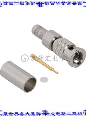 034-5042 同轴连接器BNCHD插头公引脚压接50欧姆自由悬挂