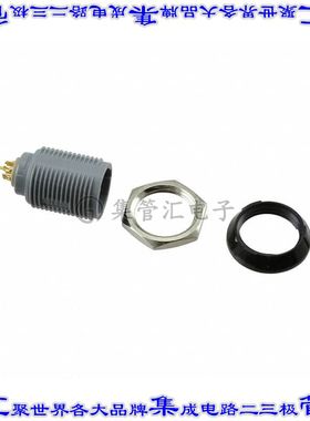 PLB1G020009 圆形连接器9POS插座母插口焊杯镀金面板安装