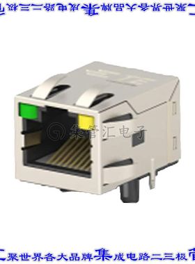 5-2337992-3 接插件连接器CONN JACK 1PORT 100 BASE-T PCB