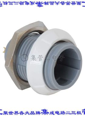 PLB1G120007 圆形连接器7POS插座母插口焊杯镀金面板安装