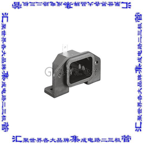 PX0580/PC/7 电源接入连接器3POS插座公型片状插脚IEC320-C14面板