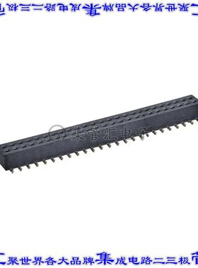 M40-3102545R 针座连接器50POS插座2排1mm母形插口表贴SMD镀金