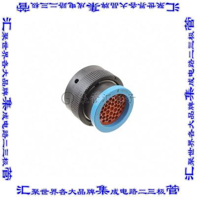 HDP26-24-47PE-L017 圆形连接器47POS插头外壳用于公插针黑色蓝色