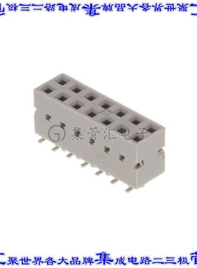 91618-307ALF 针座连接器14POS插座2排2.54mm母形插口表贴SMD镀金