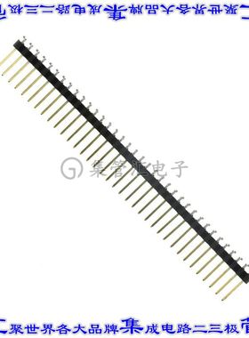 PBC36SGBN 针座连接器36POS分离式2.54mm公形插针通孔直角镀金