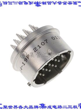 PTIH-14-19P 圆形连接器19POS插座公形引脚焊杯锡面板安装