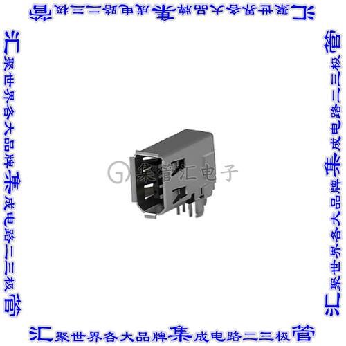 5787956-1 连接器火线(IEEE1394)插座6POS通孔