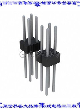 PEC10DFDN 针座连接器20POS分离式2排2.54mm公形插针通孔直针锡