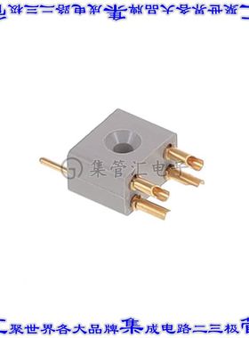GF3F1MASCR 针座连接器4POS接头2排7.14mm母插口公插脚通孔直针镀