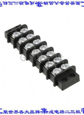 387700107 0387700107端子块连接器7电路隔板接线座2排9.53mm螺钉