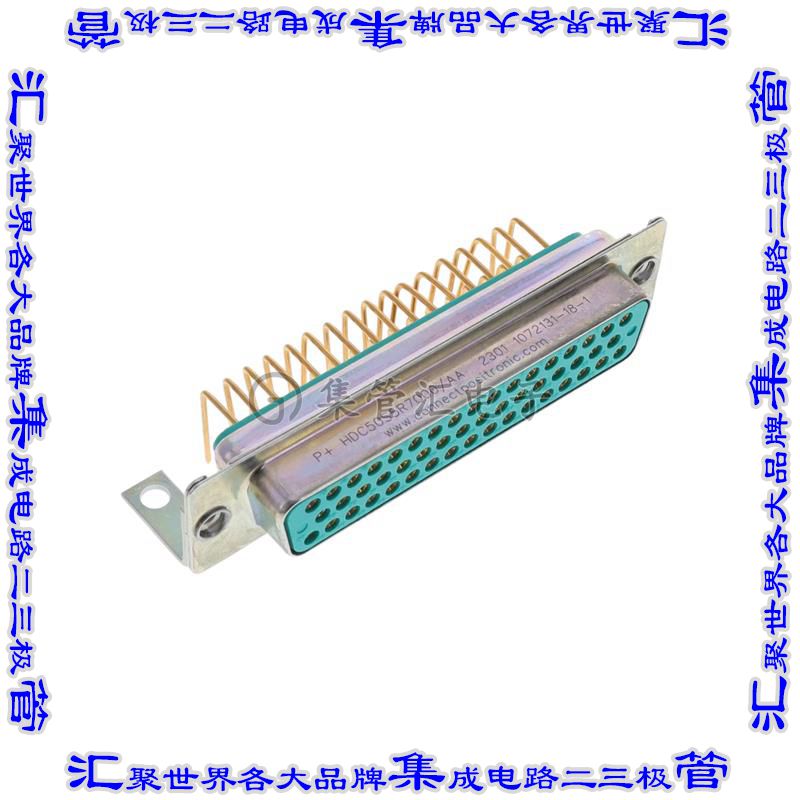 HDC50S5R7000/AA 连接器50POS插座母插口3排D-Sub通孔直角 电子元器件市场 连接器 原图主图