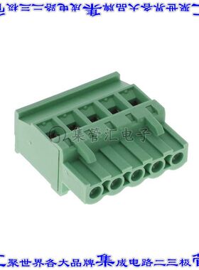 OSTTS05515A 端子块连接器5POS插头母插口5.08mm绿色自由悬挂