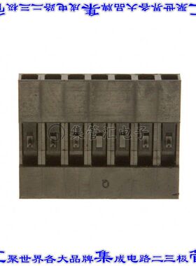 65039-030LF 矩形连接器外壳7POS插座2.54mm母形插口黑色自由悬挂