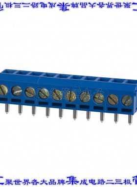 OSTTF100161 线对板连接器10POS接线端子3.5mm通孔垂直带板