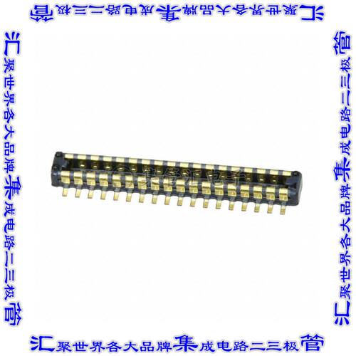 WP9-P032VA1-R500 板对板连接器32POS插头外罩触点2排0.4mm表贴SM