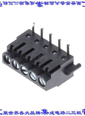 TZ052101B000G 线对板连接器5POS接线端子3.5mm表面贴装水平带板