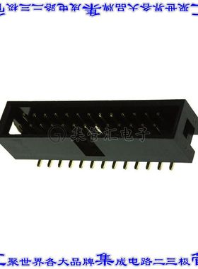 SBH11-NBPC-D13-SM-BK 针座连接器26POS接头2排2.54mm公形插针表