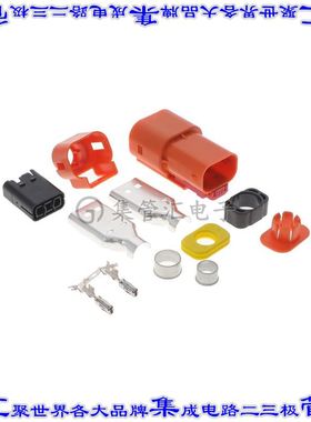 YHV280-2PM-S-4MM-A 矩形连接器2POS插头10.4mm母插口橙色压接自