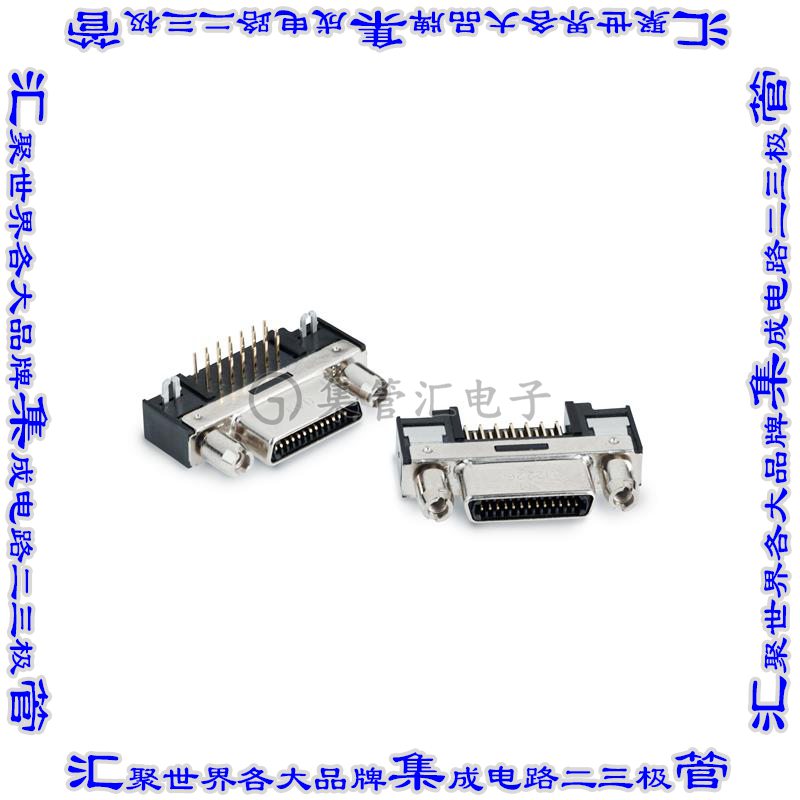 12226-5150-00PL 接插件连接器CONN RCPT 26POS R/A SOLDER
