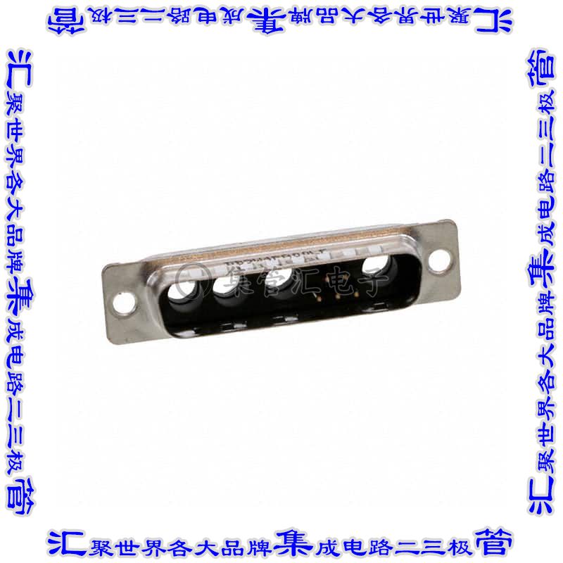 DB9W4PA00LF 连接器9(5+4电源)插头公引脚2排D-Sub组合式自由悬挂