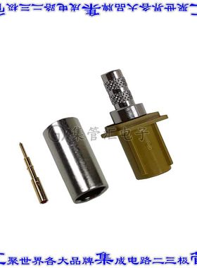 FA1-NKSP-C04-1 同轴连接器SMB插头公引脚压接50欧姆面板安装