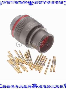 FMS.2M.319.XLMT 圆形连接器19POS插头母插口压接镀金自由悬挂