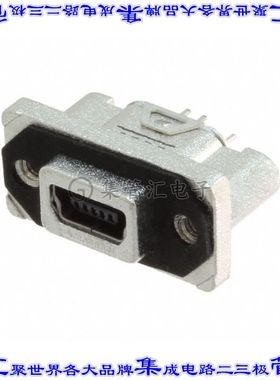 MUSBR-B551-30 连接器USB-miniB插座5POS USB 2.0通孔