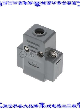 HDE-CTF(50) 连接器9POS后壳180度无屏蔽灰色