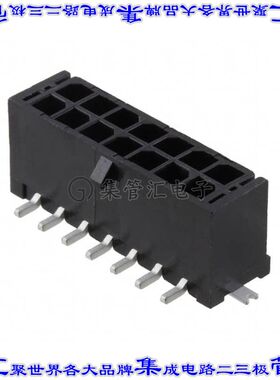 662014231822 针座连接器14POS接头2排3mm公形插针表贴SMD锡