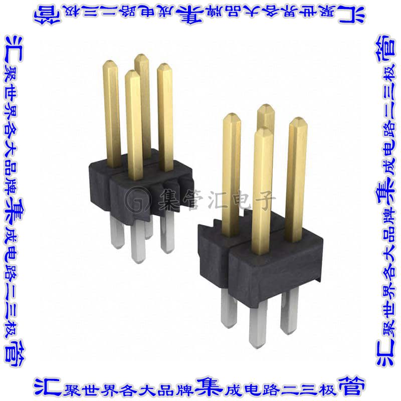 892-18-026-10-002101 针座连接器26POS接头2排2.54mm公形插针通