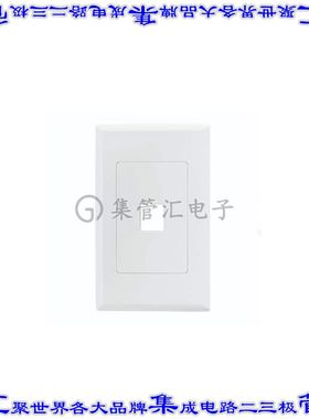 FPDS1-W 接插件连接器SCREWLESS DECORA 1 PORT FACEPLAT