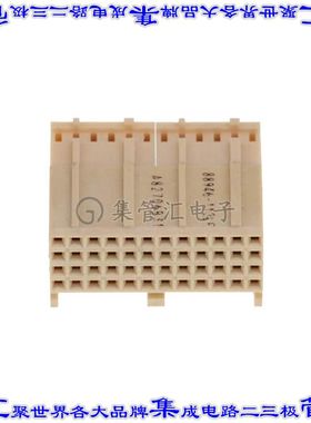 88946-112LF 背板连接器48POS插座母插口4排2mm板边缘通孔直角天