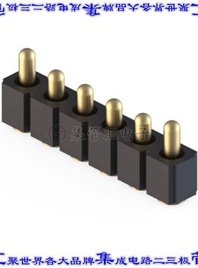 811-22-006-30-022101 弹簧式连接器6POS活塞型2.54mm表面贴装镀