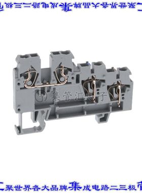 270-560 端子块连接器4POS断连3排5.0mm灰色12-28AWG