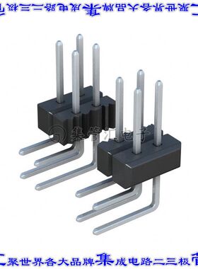 PEC11DBAN 针座连接器22POS分离式2排2.54mm公形插针通孔直角锡