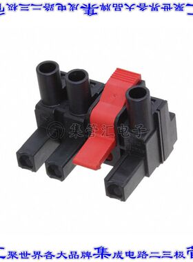 1173500000 端子块连接器3POS插头母插口7.62mm黑色自由悬挂