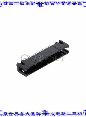 81050-600203-RB 针座连接器50POS接头2排1.27mm公形插针通孔直针